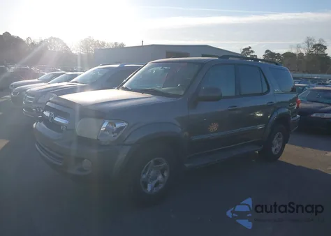 2006 Toyota Sequoia Sr5 V8 from USA, damaged, VIN 5TDZT34A76S282162